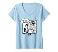Femme The Lone Ranger “Hi-Yo Silver Away!” Comic Panel T-Shirt avec Col en V