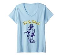 Femme The Lone Ranger Hi-Yo Silver! T-Shirt avec Col en V