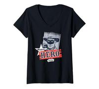 Femme The Lone Ranger Western Hero T-Shirt avec Col en V