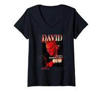 Femme The Lost Boys David Homage Halloween T-Shirt avec Col en V