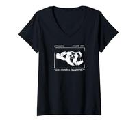 Femme The Magnus Archives Angler Fish Archive Horror Podcast T-Shirt avec Col en V