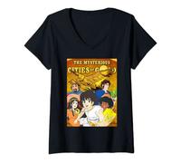 Femme The Mysterious Cities Of Gold - Dessin animé rétro pour enfants des années 80 T-Shirt avec Col en V