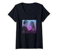 Femme The Princess Bride As You Wish Gradient Retro Movie T-Shirt avec Col en V