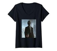 Femme The Sandman Morpheus Halloween T-Shirt avec Col en V