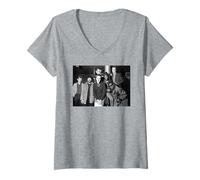 Femme The Specials, Groupe de ska 2 Tons Ghost Town, 1979 T-Shirt avec Col en V