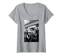 Femme The Specials, Groupe de ska 2 Tons, Too Much Too Young, 1980 T-Shirt avec Col en V