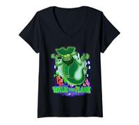 Femme The Spongebob Movie: Search for Squarepants Dutchman Plank T-Shirt avec Col en V