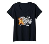 Femme The Super Mario Galaxy Movie Boss Battle T-Shirt avec Col en V