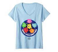 Femme The Super Mario Galaxy Movie Lumas Woo-Hoo Bedtime T-Shirt avec Col en V