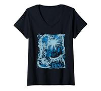 Femme The Thing Comic Horror Panel T-Shirt avec Col en V