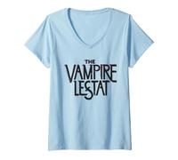Femme The Vampire Lestat Logo Light T-Shirt avec Col en V