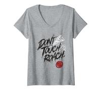 Femme The Witcher Don't Touch Roach T-Shirt avec Col en V