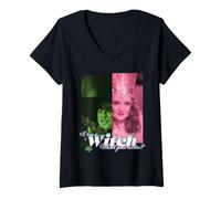 Femme The Wizard of Oz Mother's Day I'm A Witch T-Shirt avec Col en V