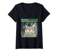 Femme There is Motion at The Front Door Motion at ur Front Door T-Shirt avec Col en V