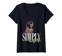 Femme Tina Turner Simply The Best T-Shirt avec Col en V