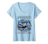 Femme Titanic Captain Smith Iceberg Citation Amusante Iceberg T-Shirt avec Col en V