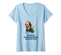 Femme Titus Andronicus : Pauvre Mouche inoffensive, Jolie mélodie bourdonnante T-Shirt avec Col en V