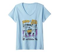 Femme TMNT Bebop and Rock-Steady Kickin' Shell NYC '84 Retro Show T-Shirt avec Col en V