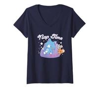 Femme Tom and Jerry Gokko Nap Time T-Shirt avec Col en V