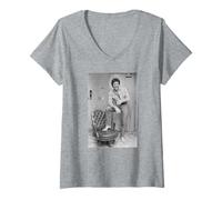 Femme Tom Jones It's Not Usual Singer Backstage 1983 T-Shirt avec Col en V