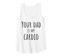 Femme Ton père est drôle pour Mon Cardio Débardeur