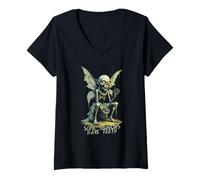 Femme Tooth Fairy Créature Créatures Mythologiques T-Shirt avec Col en V