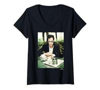 Femme Tournée 1997 de Nick Cave & The Bad Seeds Phil Nicholls T-Shirt avec Col en V