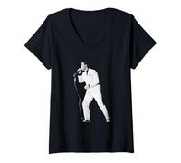 Femme Tournée américaine de Cliff Richard The Shadows, Please Don't Tease 1960 T-Shirt avec Col en V