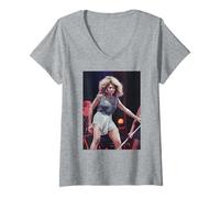 Femme Tournée d'adieu aux Affaires étrangères de Tina Turner, en Direct en 1990 T-Shirt avec Col en V