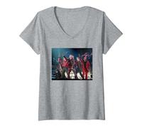 Femme Tournée des Plus Grands succès du Boyzone Boy Band à Glasgow en 1999 T-Shirt avec Col en V