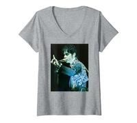 Femme Tournée Prince 1995 Ultimate Live Experience T-Shirt avec Col en V