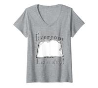 Femme Tout Le Monde a Une Histoire T-Shirt avec Col en V