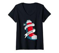 Femme Tout le monde mérite de respirer T-Shirt avec Col en V