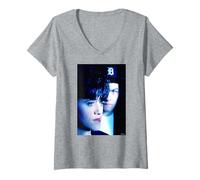 Femme Tout sauf la Fille Tracey Thorn et Ben Watt AJ Barratt T-Shirt avec Col en V