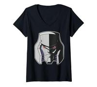 Femme Transformers Straight Face T-Shirt avec Col en V