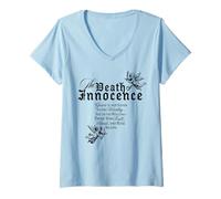 Femme Trendy Apparel Cherubs Grace is Not Given to The Worthy T-Shirt avec Col en V