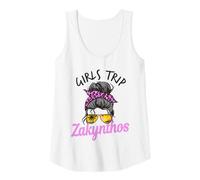 Femme Trip Zakynthos Chignon désordonné pour Filles Débardeur