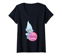 Femme Trolls The Easter Bummy T-Shirt avec Col en V
