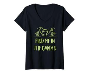 Femme Trouvez-Moi dans Le Jardin T-Shirt avec Col en V