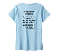 Femme Tu ES Assez Bon! T-Shirt avec Col en V