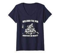 Femme Tu Ne Comprends Pas Les Formules Mathématiques du Jiu-Jitsu T-Shirt avec Col en V