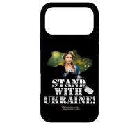 Femme ukrainienne en Costume allégorie Stand avec Ukraine Coque pour iPhone 17 Pro Max