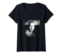 Femme Ultravox Midge Ure Photographie Chris Duffy T-Shirt avec Col en V