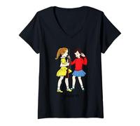 Femme Umbrella Self Defense Academy Disarm T-Shirt avec Col en V