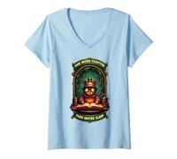 Femme Un chapitre de Plus pour Les Amateurs de Livres de Science-Fiction T-Shirt avec Col en V