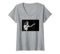 Femme Un Moment de vérité pour Whitney Houston Qui Te Sauve Tout Mon Amour T-Shirt avec Col en V