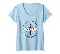 Femme Un Repas sans vin s'appelle Breakfast Funny Wine Drinking T-Shirt avec Col en V