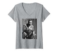 Femme Une émission de variétés Royale inoubliable de Nat King Cole en Direct en 1960 T-Shirt avec Col en V