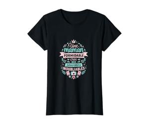 Femme Une Maman Formidable Cree des Souvenirs T-Shirt Graphique avec Valeur