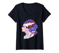 Femme Universal Monsters Bride A Nightmare in The Daylight T-Shirt avec Col en V